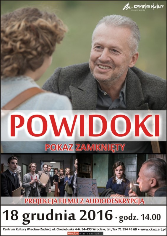CK Wrocław Zachód: Specjalny pokaz "Powidoków" Andrzeja Wajdy -