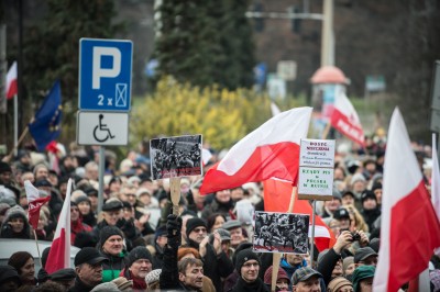 Manifestacja opozycji przed Urzędem Wojewódzkim - 13