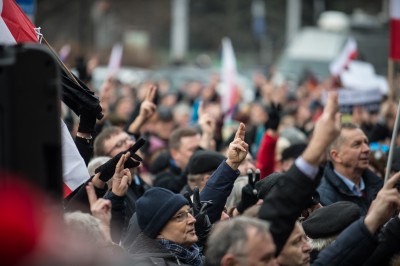 Manifestacja opozycji przed Urzędem Wojewódzkim - 0