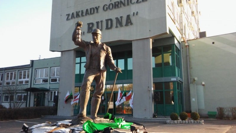 Obchody rocznicy pacyfikacji kopalni Rudna -
