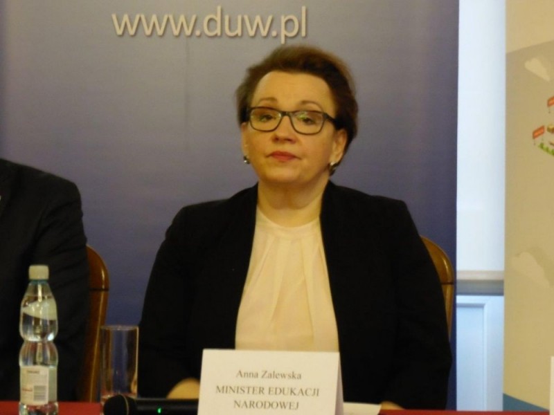 Jelenia Góra: Minister edukacji o planowanej reformie - fot. Piotr Słowiński