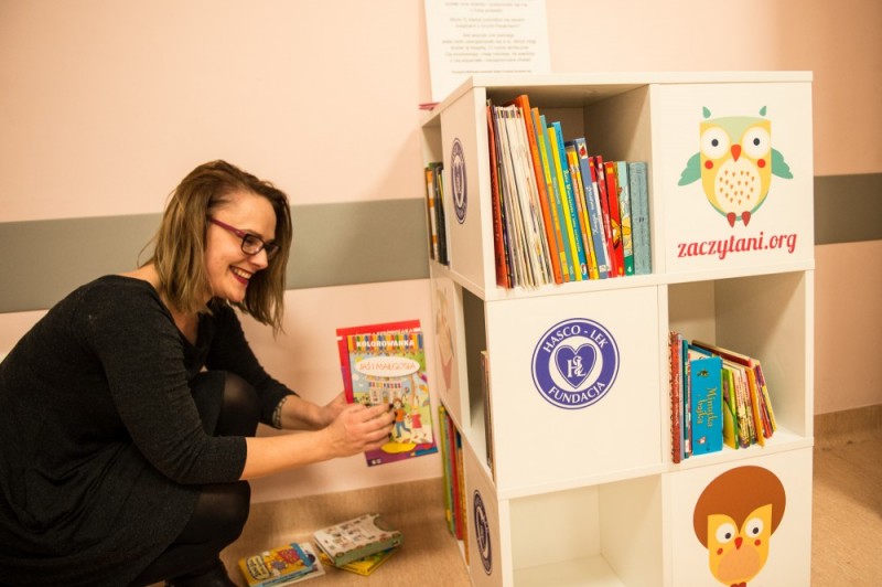 Wrocław: Powstała kolejna Zaczytana Biblioteka Małego Pacjenta  - fot. Andrzej Owczarek