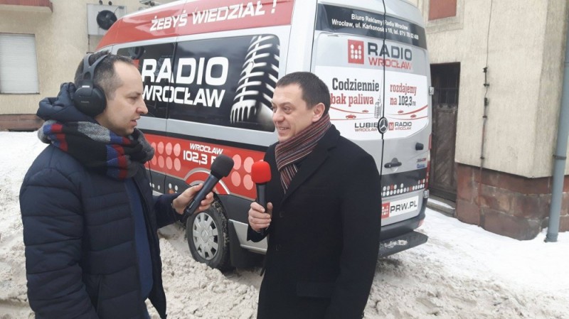 Burmistrz Nowej Rudy, Tomasz Kiliński był gościem Rozmowy Dnia (POSŁUCHAJ) - fot. Przemek Gałecki
