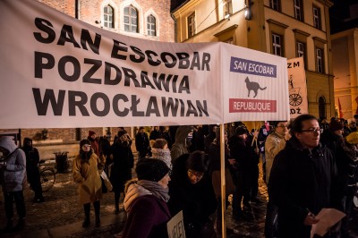 Wrocław: Protesty przeciwko atakom na obcokrajowców [WIDEO, ZDJĘCIA] - 8