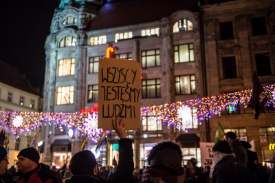 Wrocław: Protesty przeciwko atakom na obcokrajowców [WIDEO, ZDJĘCIA] - 16