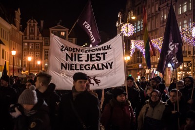 Wrocław: Protesty przeciwko atakom na obcokrajowców [WIDEO, ZDJĘCIA] - 2