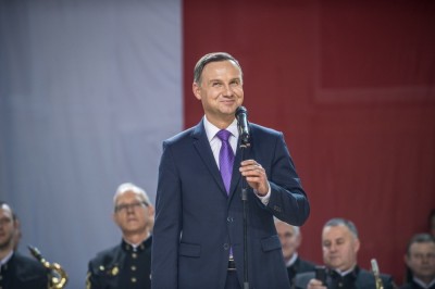 Prezydent Andrzej Duda w Zagłębiu Miedziowym (zdjęcia)