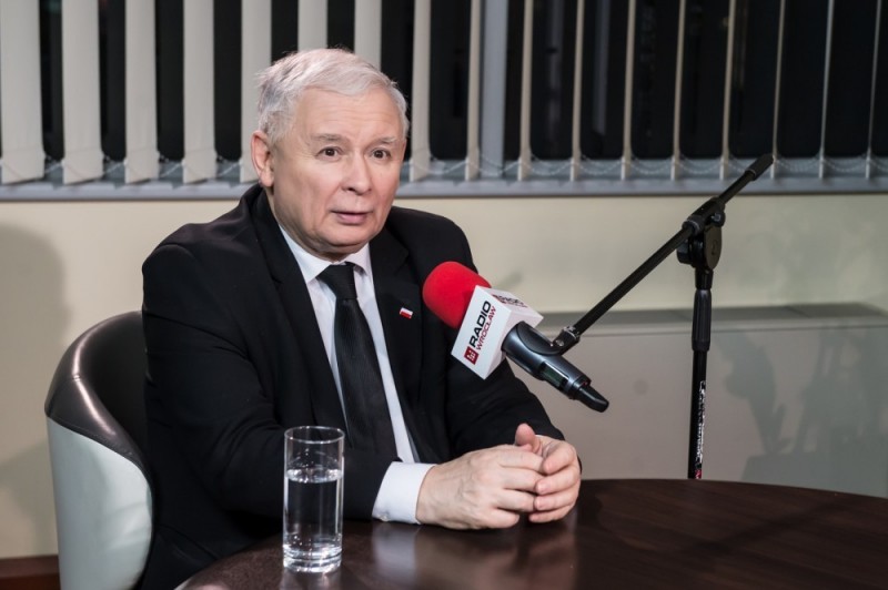 Jarosław Kaczyński, szef PiS, gościem Radia Wrocław - zdjęcia: Andrzej Owczarek (Radio Wrocław)