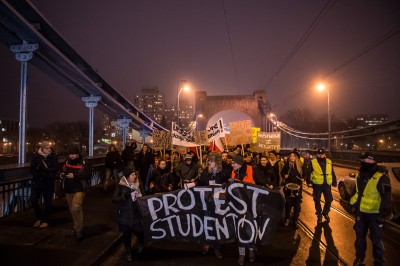 Studenci protestowali na ulicach Wrocławia - 4