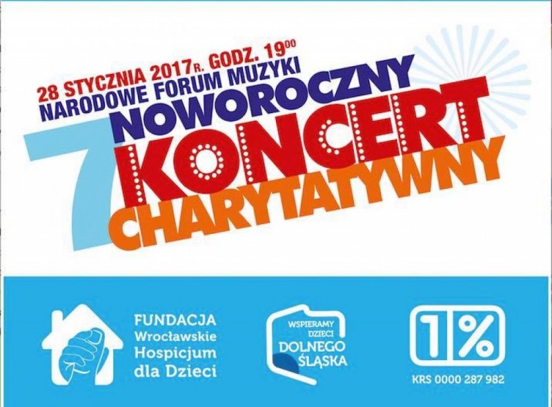 Rekordowy 7. Noworoczny Koncert Charytatywny na rzecz Fundacji Wrocławskie Hospicjum dla Dzieci - 