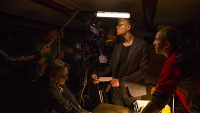 Holland, Tokarczuk i Więckiewicz na premierze "Pokotu" w Nowej Rudzie - 1