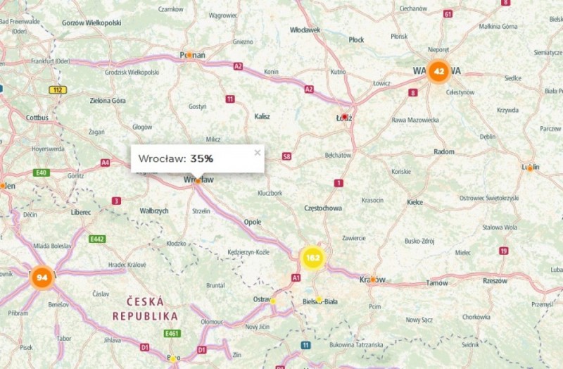 Wrocław jednym z najbardziej zakorkowanych miast w Polsce [DANE] - mat. Tam Tam
