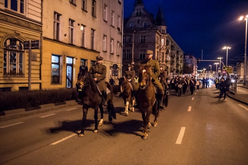 Marsz pamięci "Żołnierzy Niezłomnych" przeszedł ulicami Wrocławia - fot. Andrzej Owczarek