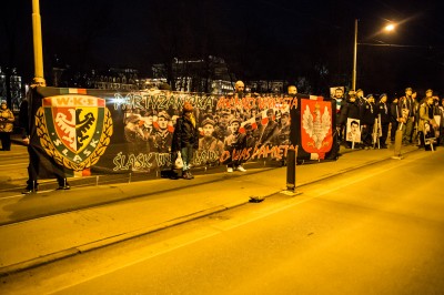 Marsz pamięci "Żołnierzy Niezłomnych" przeszedł ulicami Wrocławia - 13