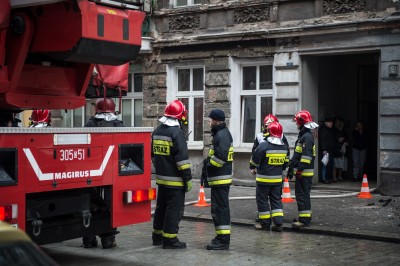 Wrocław: Pożar na ul. Daszyńskiego. 10 osób ewakuowano [ZDJĘCIA] - 4