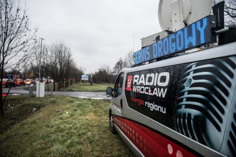 Wiadomości drogowe Radia Wrocław na żywo z okolic pl. Jana Pawła II - fot. archiwum radiowroclaw.pl
