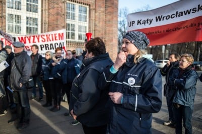 Wrocław: Kolejny protest pracowników poczty [ZDJĘCIA] - 7