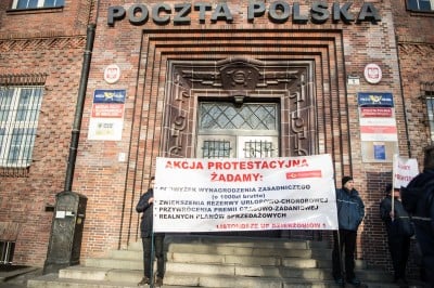 Wrocław: Kolejny protest pracowników poczty [ZDJĘCIA] - 4