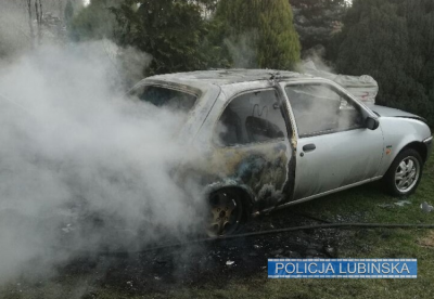 Chciał ukraść paliwo... spalił samoch&oacute;d