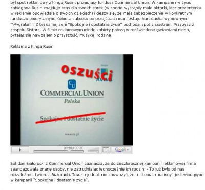 Pułapki sieci: wirusowa antyreklama w dużym portalu? (Zobacz) - 0