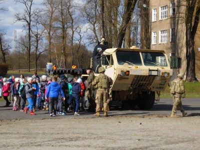 Amerykańscy żołnierze w Bolesławcu - 1