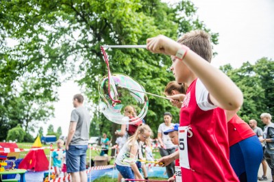 Rywalizacja rodzinnych duetów, czyli Bieg Rodzinny Radia Wrocław [FOTO] - 19