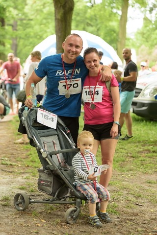Rywalizacja rodzinnych duetów, czyli Bieg Rodzinny Radia Wrocław [FOTO] - 140