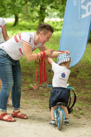 Rywalizacja rodzinnych duetów, czyli Bieg Rodzinny Radia Wrocław [FOTO] - 141