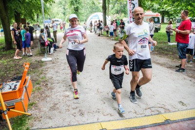 Rywalizacja rodzinnych duetów, czyli Bieg Rodzinny Radia Wrocław [FOTO] - 73