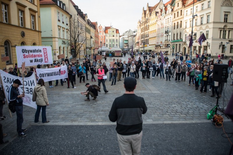 Strajk nauczycieli na Dolnym Śląsku [FOTO] - fot. Andrzej Owczarek