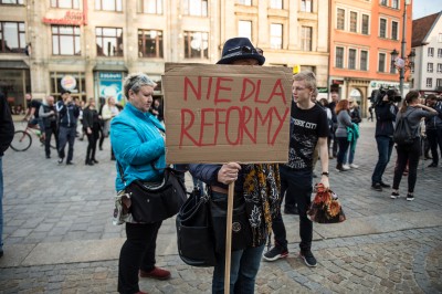 Strajk nauczycieli na Dolnym Śląsku [FOTO] - 6