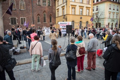 Strajk nauczycieli na Dolnym Śląsku [FOTO] - 11