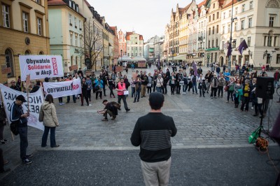 Strajk nauczycieli na Dolnym Śląsku [FOTO] - 12