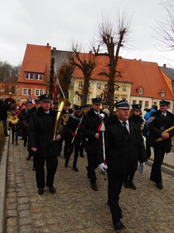 17-metrowe palmy wielkanocne w kościele w Chełmsku Śląskim - 14