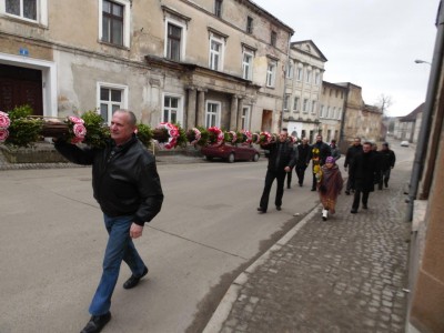 17-metrowe palmy wielkanocne w kościele w Chełmsku Śląskim - 6
