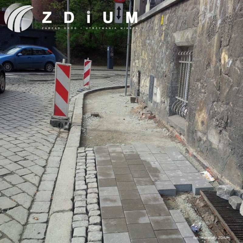 Wrocław: Remont na ulicy Nowej [FOTO] - fot. ZDiUM