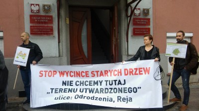Lubin: Nie chcą przeobrażenia Parku Leśnego w park militarny - 2