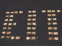 Wrocław bez EIT: porażka, czy sukces? (Posłuchaj) - Napis EIT na ścianie wrocławskiego akademika przy ul. Wittiga (kadr z wideo z YouTube)