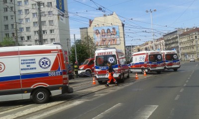 Wypadek na Pomorskiej we Wrocławiu - 1
