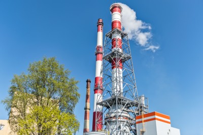 Rozbiórka 120-metrowego komina elektrociepłowni we Wrocławiu [FOTO] - 0