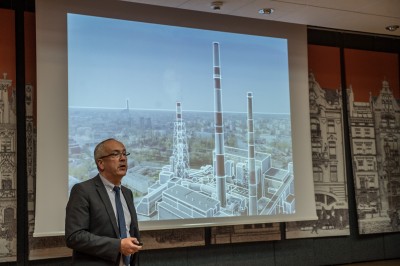 Rozbiórka 120-metrowego komina elektrociepłowni we Wrocławiu [FOTO] - 6