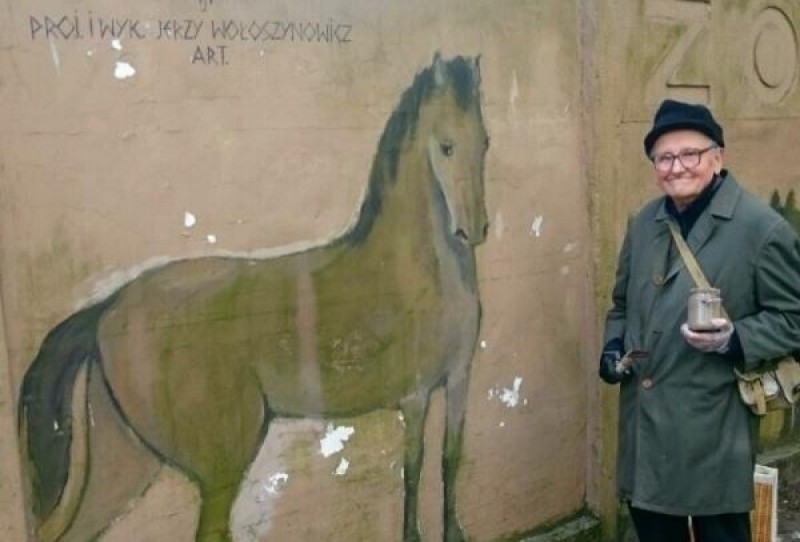 Internauci chcą ratować mural na ogrodzeniu wrocławskiego ZOO - Zdjęcia:  Jagoda Łagiewska