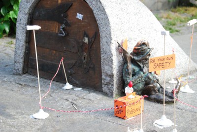 Krasnoludzki protest w centrum Wrocławia (Zobacz) - 1