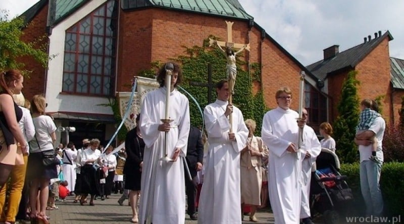 Boże Ciało we Wrocławiu [TRASY PROCESJI, KOMUNIKACJA] - fot. www.wroclaw.pl