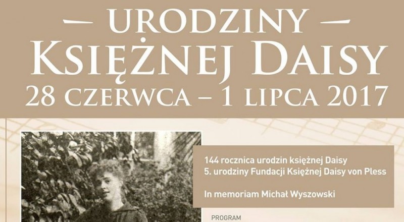 144. rocznica urodzin Księżnej Daisy - fot. mat. prasowe