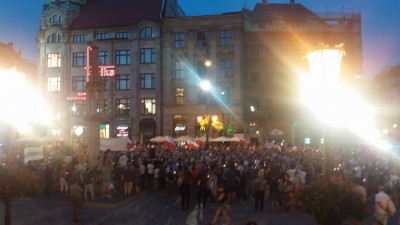 Wrocław: Demonstracja przeciwko reformie sądownictwa  - 2