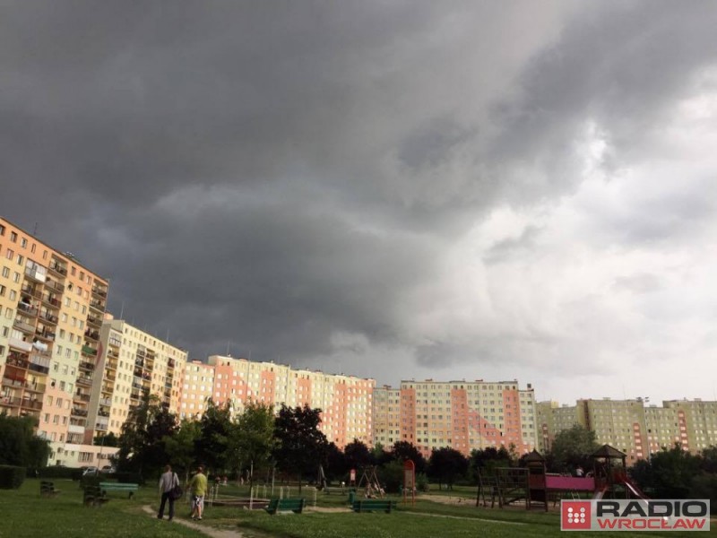 Intensywne burze we Wrocławiu i w całym regionie [FOTO] - Fot. Justyna Kościelna,Michał Kazulo