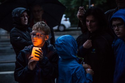 Manifestacja pod sądem we Wrocławiu. Mimo deszczu - 5