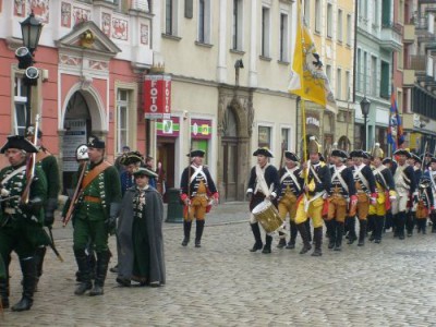 Pruskie wojsko przemaszerowało przez Świdnicę (galeria zdjęć) - 1