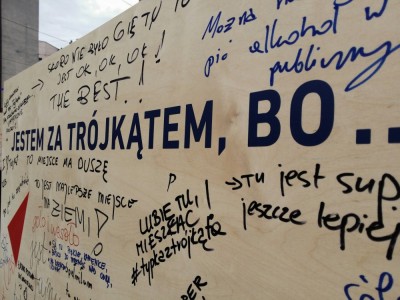 Przedmieście Oławskie we Wrocławiu świętuje pod hasłem Dzień Tr&oacute;jkąta